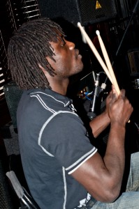 "P.J." THE PEAKS new drummer