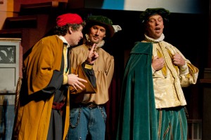  Shylock, Bossanio and Antonio