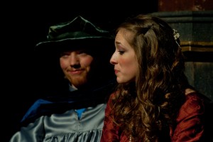 Lorenzo (Graham McBean) and Jessica (Danielle Nicholson)