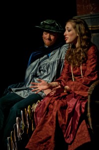 Lorenzo (Graham McBean) and Jessica (Danielle Nicholson)