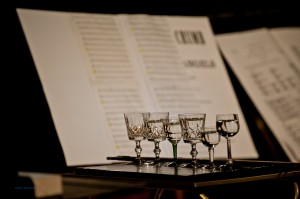 Tuned Crystal Glasses and score