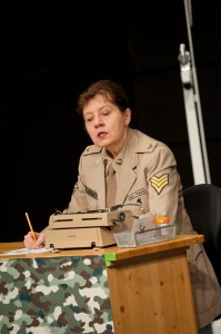 Sergeant Thech played by Melodie Hull